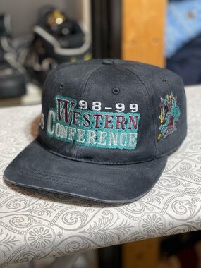 1999 London Knights OHL Western Conference Champs Embroidered SnapBack KP Caps